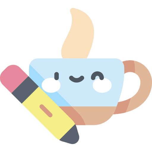 Coffee mug pencil hot drink food and restaurant icon Coffee mug pencil hot drink food and restaurant icon