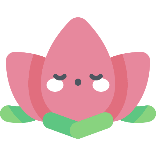 Lotus meditation blossom botanical icon Lotus meditation blossom botanical icon