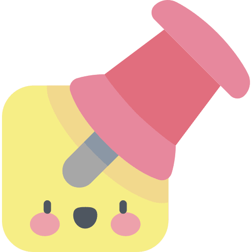 Pin documents paper business icon Pin documents paper business icon