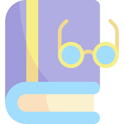 Reading book reading glasses vision icon Reading book reading glasses vision icon