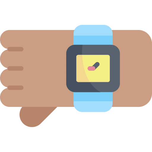 Watch watch time and date wristwatch icon Watch watch time and date wristwatch icon