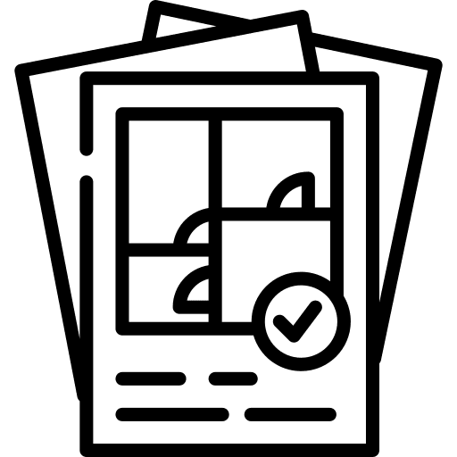 Approve check mark plan approve icon