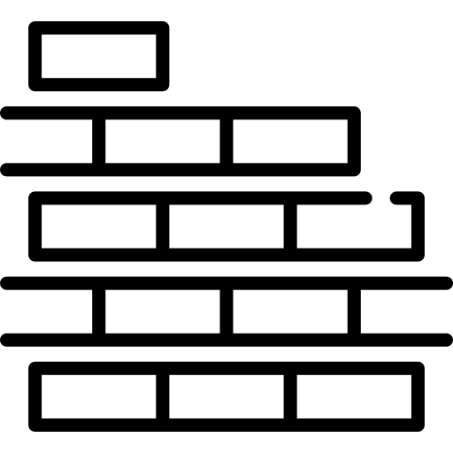 Wall stone stones brickwall icon