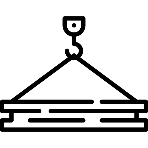 Construction crane hook derrick icon Construction crane hook derrick icon