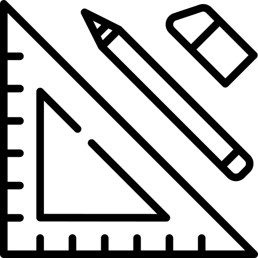 Ruler drawing stationery geometry icon Ruler drawing stationery geometry icon