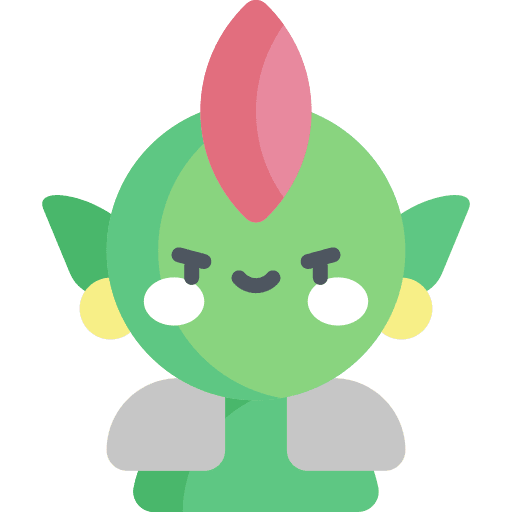 Goblin character legend fantasy icon