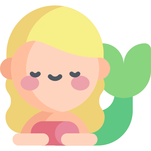 Mermaid avatar character legend icon