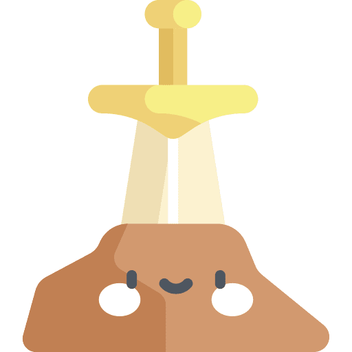 Excalibur miscellaneous sword legend icon