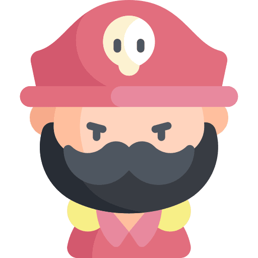 Pirate costume pirate legend icon