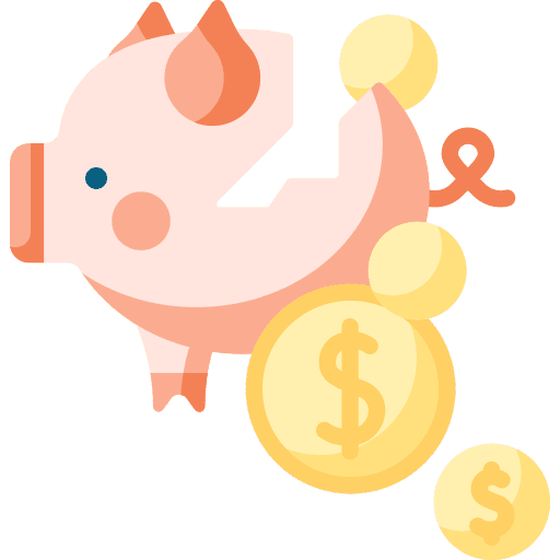 Piggy bank piggy bank business and finance broken icon