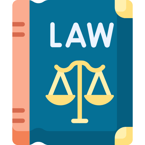 Law equality book law icon