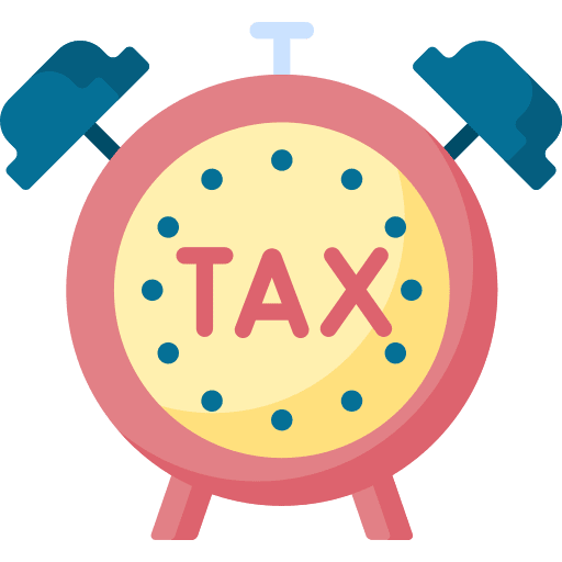 Tax tax business reminder icon