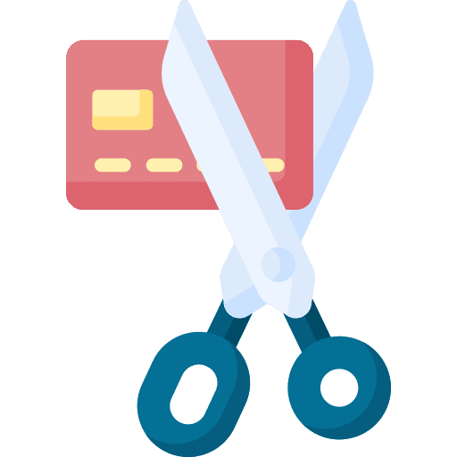 Credit card expiration expired credit card icon