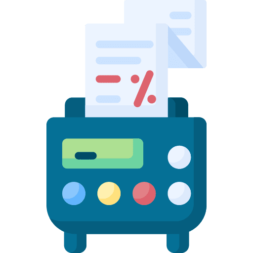 Receipt invoice business and finance receipt icon