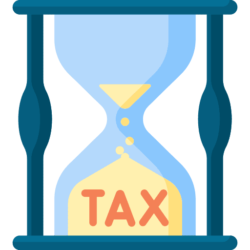 Sand clock sandglass sand clock business icon