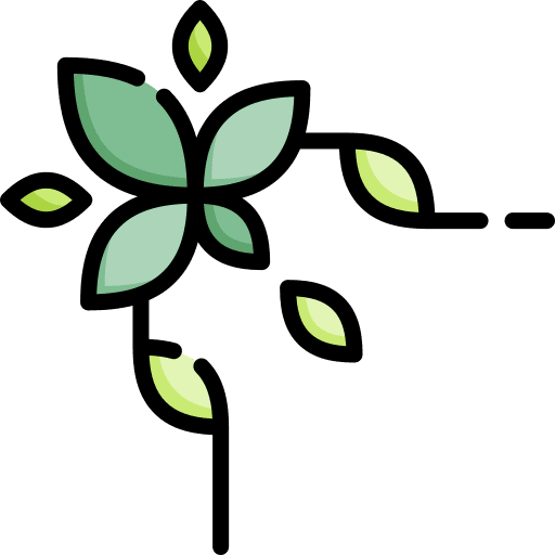 Leaves art and design floral design nature icon