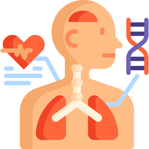 Physiology physiology healthcare and medical people icon