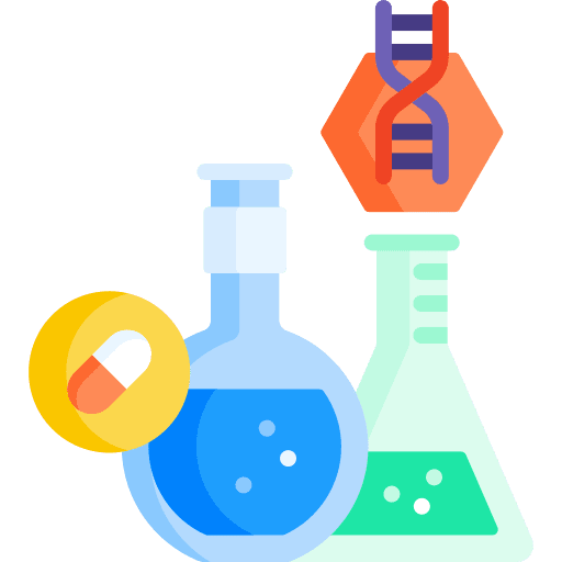 Biology biology dna medicine icon