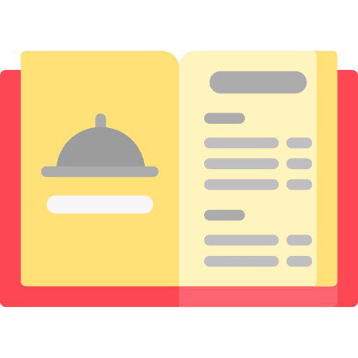 Menu menu meal book icon