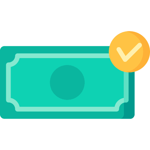 Banknote cash business and finance money icon