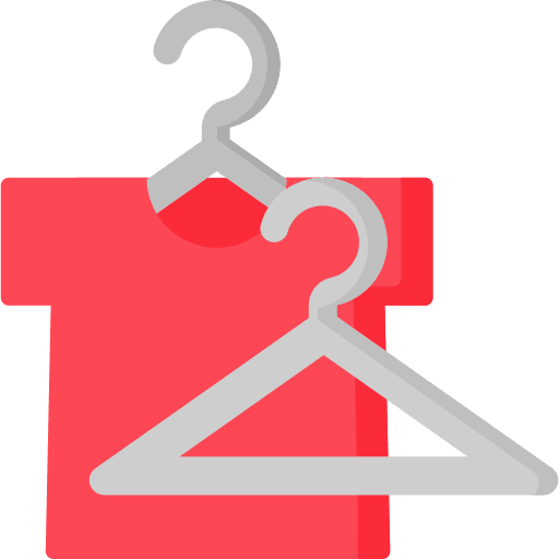 Clothes hanger t shirt garment clothes hanger icon