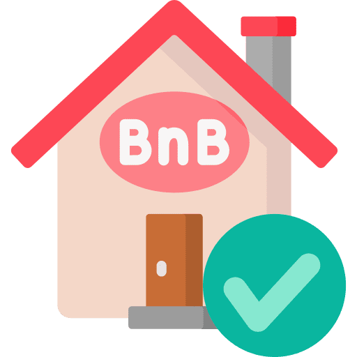 Reservation reservation checkmark b&b icon