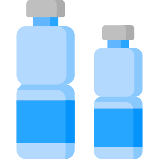Water bottle healthy food food and restaurant water bottle icon