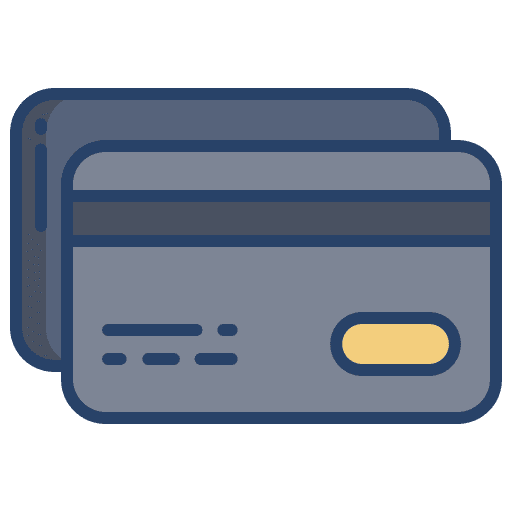 Credit card credit card pay card debit card icon
