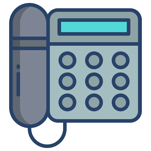 Telephone phone call vintage call icon