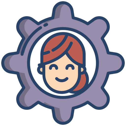 Employee employee manager woman icon