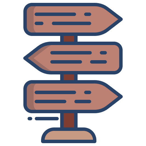 Panel signaling signs road sign icon