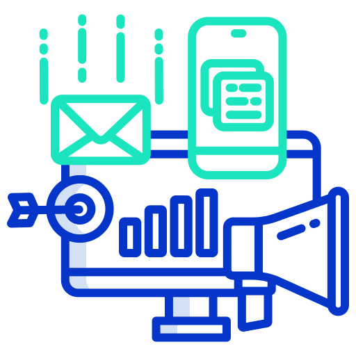 Marketing marketing bar chart computer icon