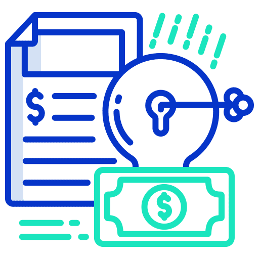 Document adjustment management development icon