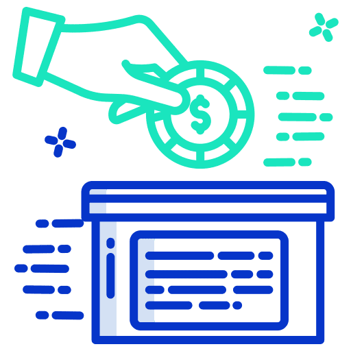 Funding fund donation charity icon