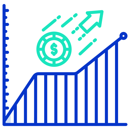 Graphic statistics finance business pack icon