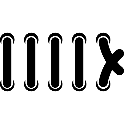 Cord of a shoe tool fashion laces icon