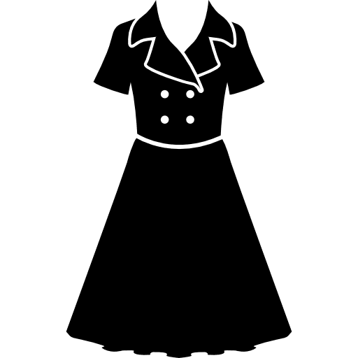 Dress of vintage black design style dresses elegant black icon