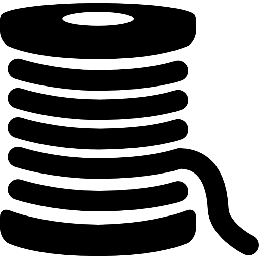 Thick thread spool spool of thread threads thread icon