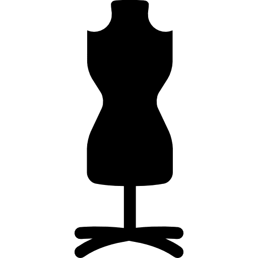 Mannequin with stand stand fashion mannequin stand icon