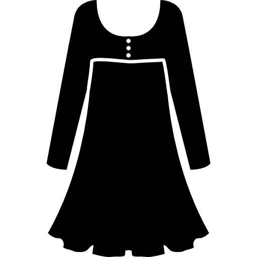 Long sleeve flowy dress fashion dress long sleeves icon