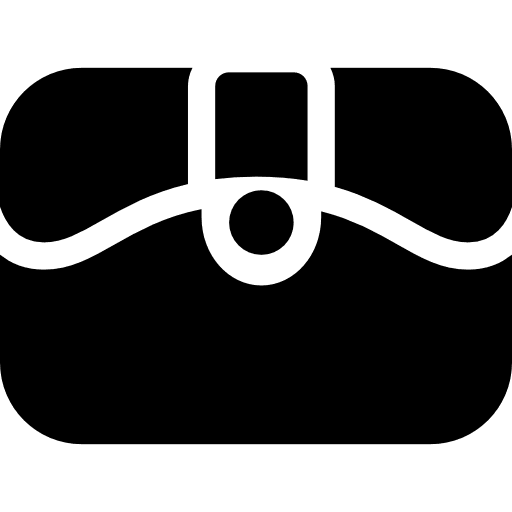 Purse with white details fashion purse purses icon