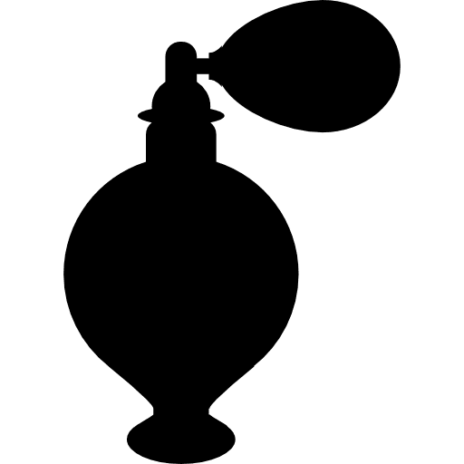 Parfum black elegant vintage container shape shapes parfum shape icon