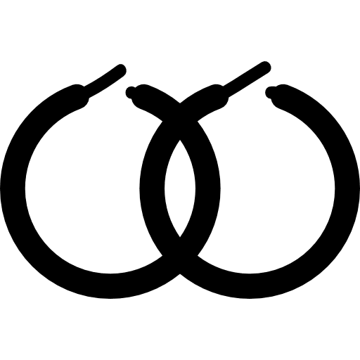 Round earrings fashion earring earrings icon