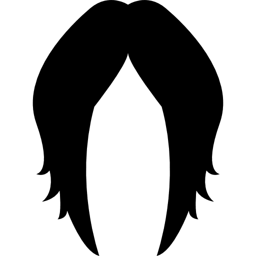 Female hairstyle wig hairstyle female hair hair icon