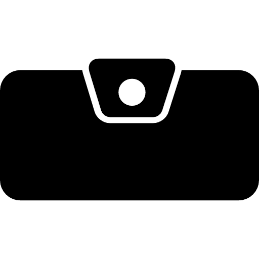 Female wallet black shape wallet tools and utensils black icon