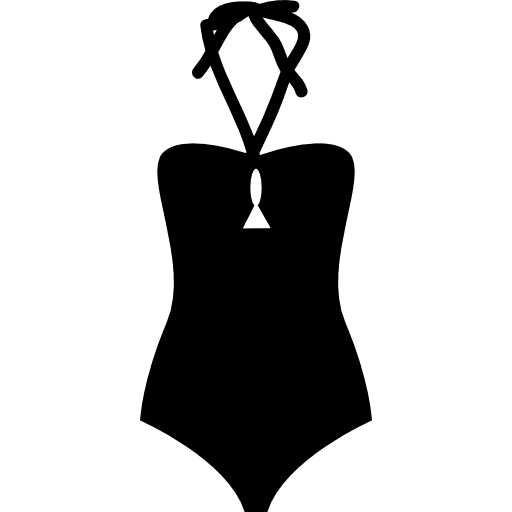 Female swimsuit fashion female woman icon