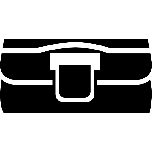 Pouch bag with buckle buckle bag bag pouch bag icon