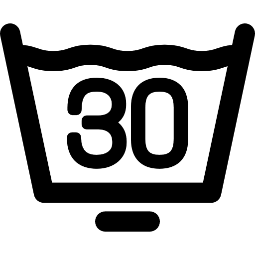 30 degree laundry dirty cleaning clothing icon 30 degree laundry dirty cleaning clothing icon