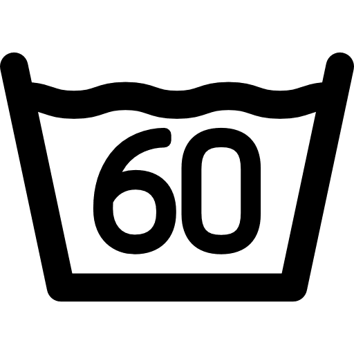 60 degree laundry washing machine fashion clean icon