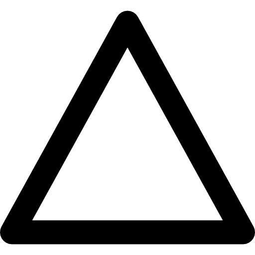 Any bleach wash pyramid triangle icon Any bleach wash pyramid triangle icon